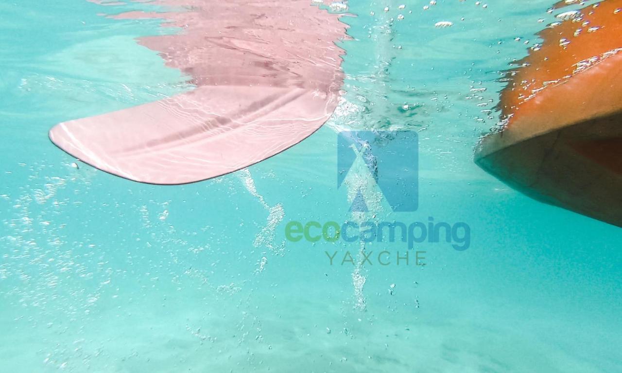 Ecocamping Yaxche Bacalar Esterno foto