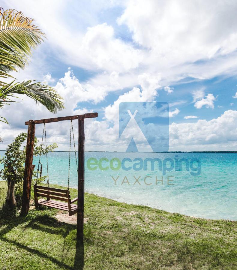 Ecocamping Yaxche Bacalar Esterno foto