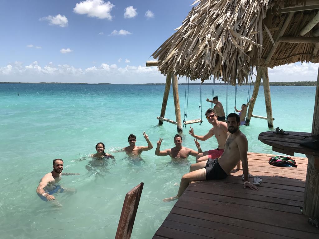 Ecocamping Yaxche Bacalar Esterno foto