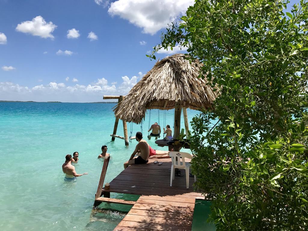 Ecocamping Yaxche Bacalar Esterno foto