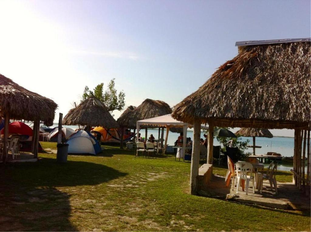 Ecocamping Yaxche Bacalar Esterno foto