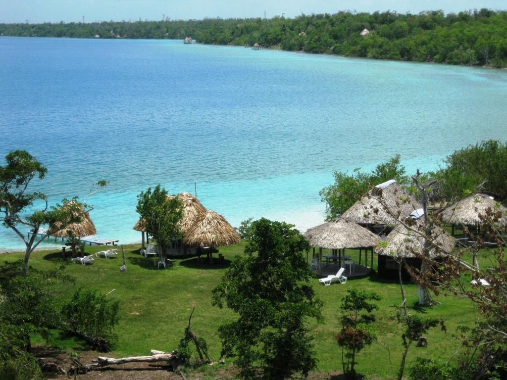 Ecocamping Yaxche Bacalar Esterno foto