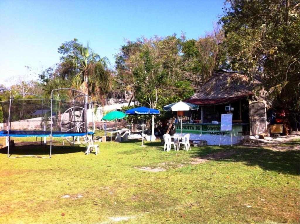 Ecocamping Yaxche Bacalar Esterno foto