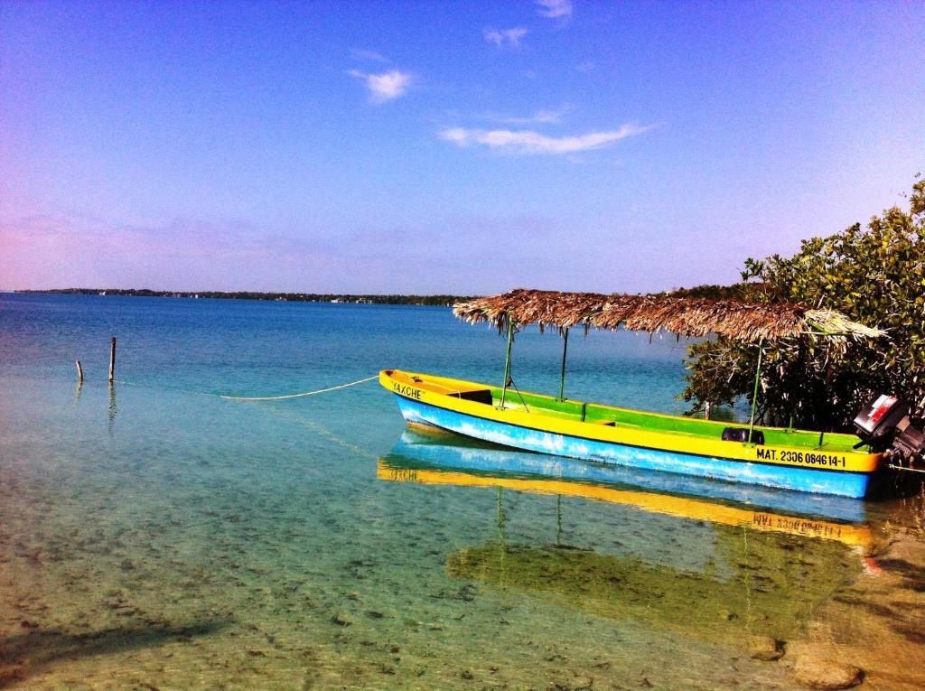 Ecocamping Yaxche Bacalar Esterno foto