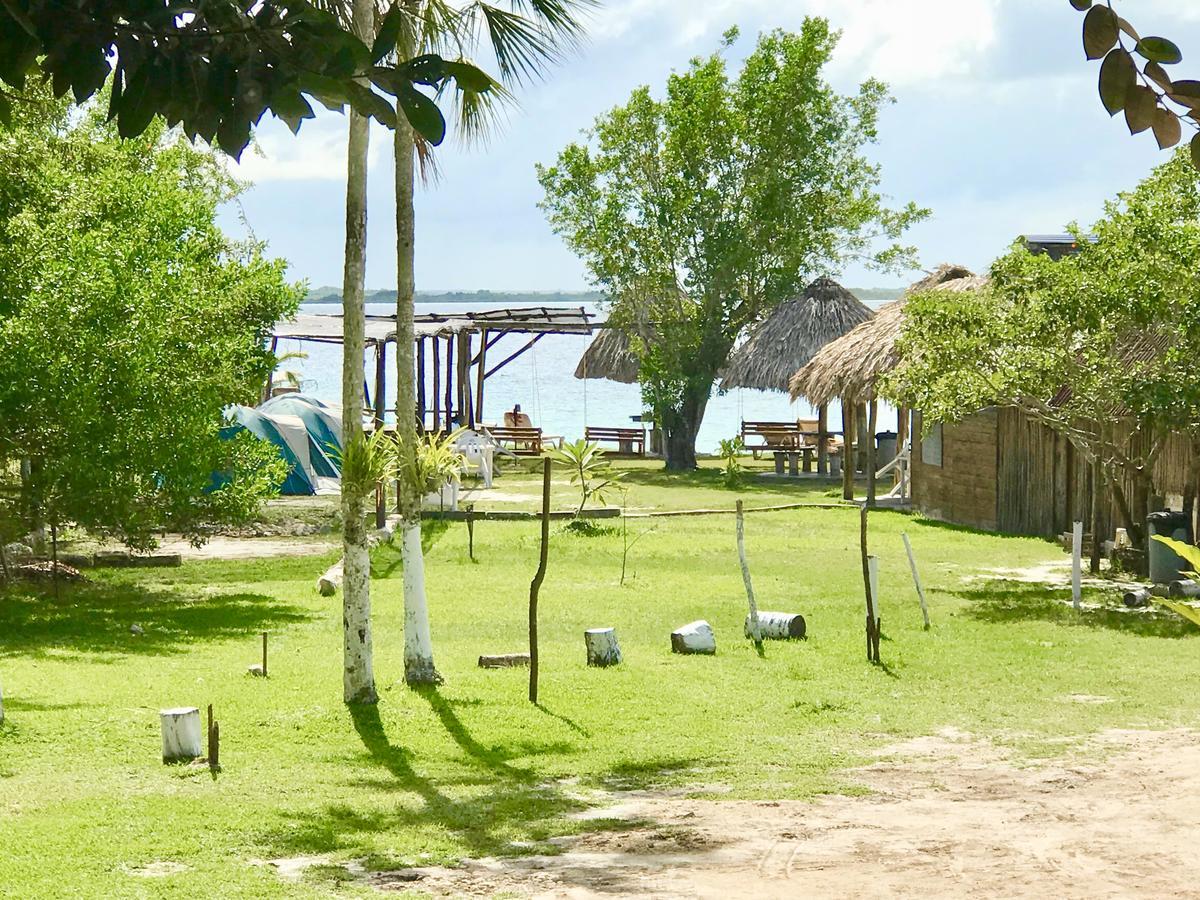 Ecocamping Yaxche Bacalar Esterno foto