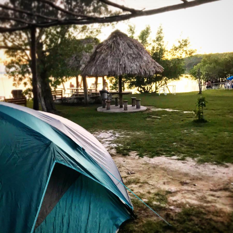 Ecocamping Yaxche Bacalar Esterno foto
