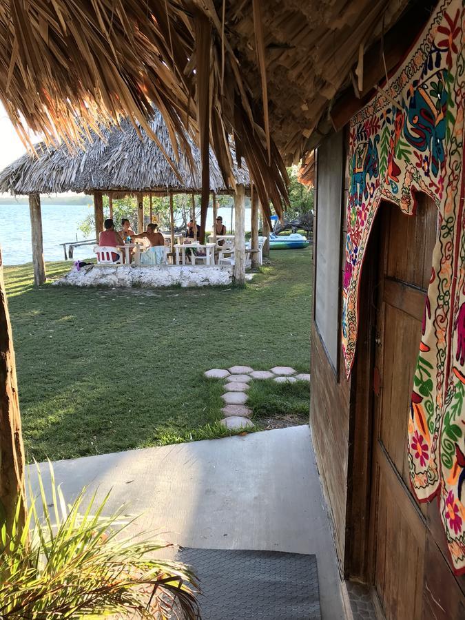 Ecocamping Yaxche Bacalar Esterno foto