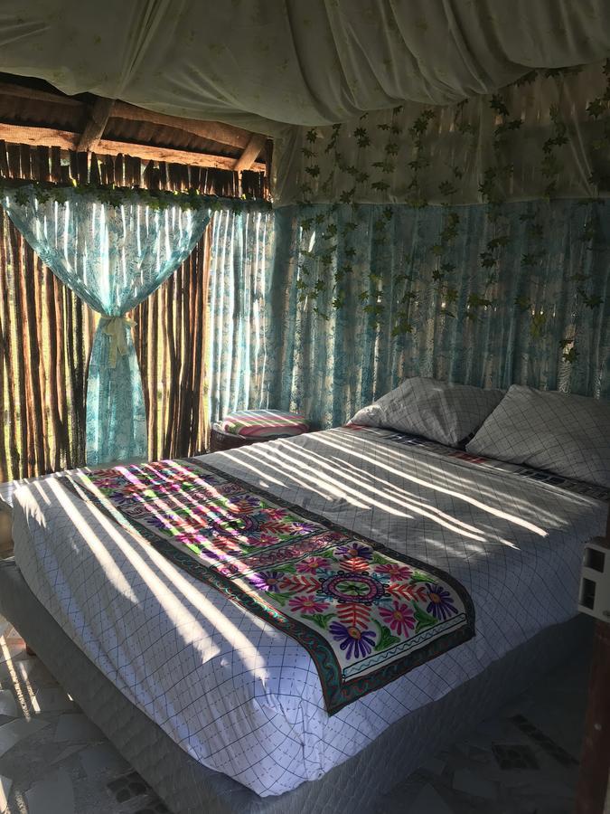 Ecocamping Yaxche Bacalar Esterno foto