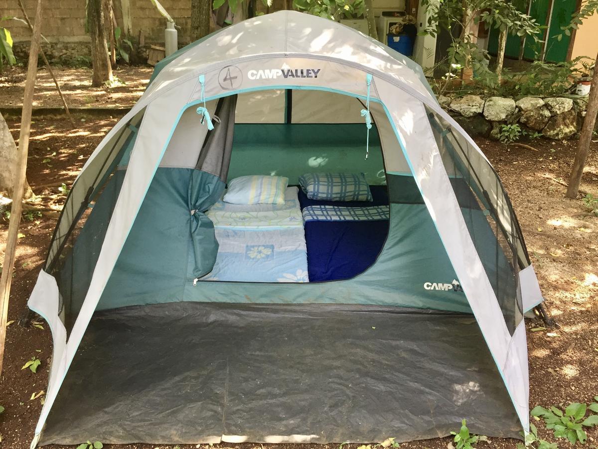 Ecocamping Yaxche Bacalar Esterno foto