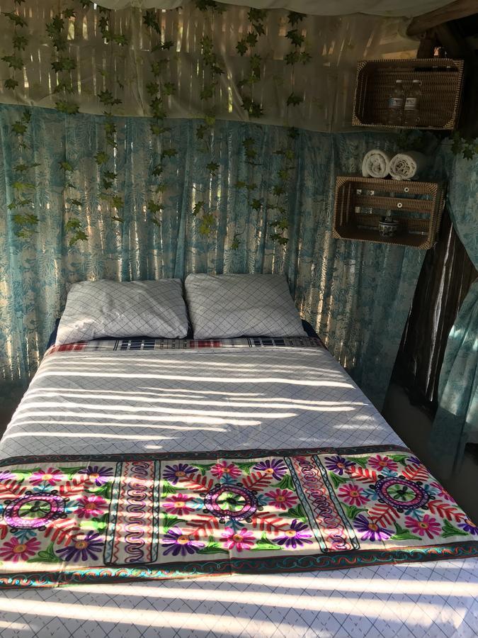 Ecocamping Yaxche Bacalar Esterno foto
