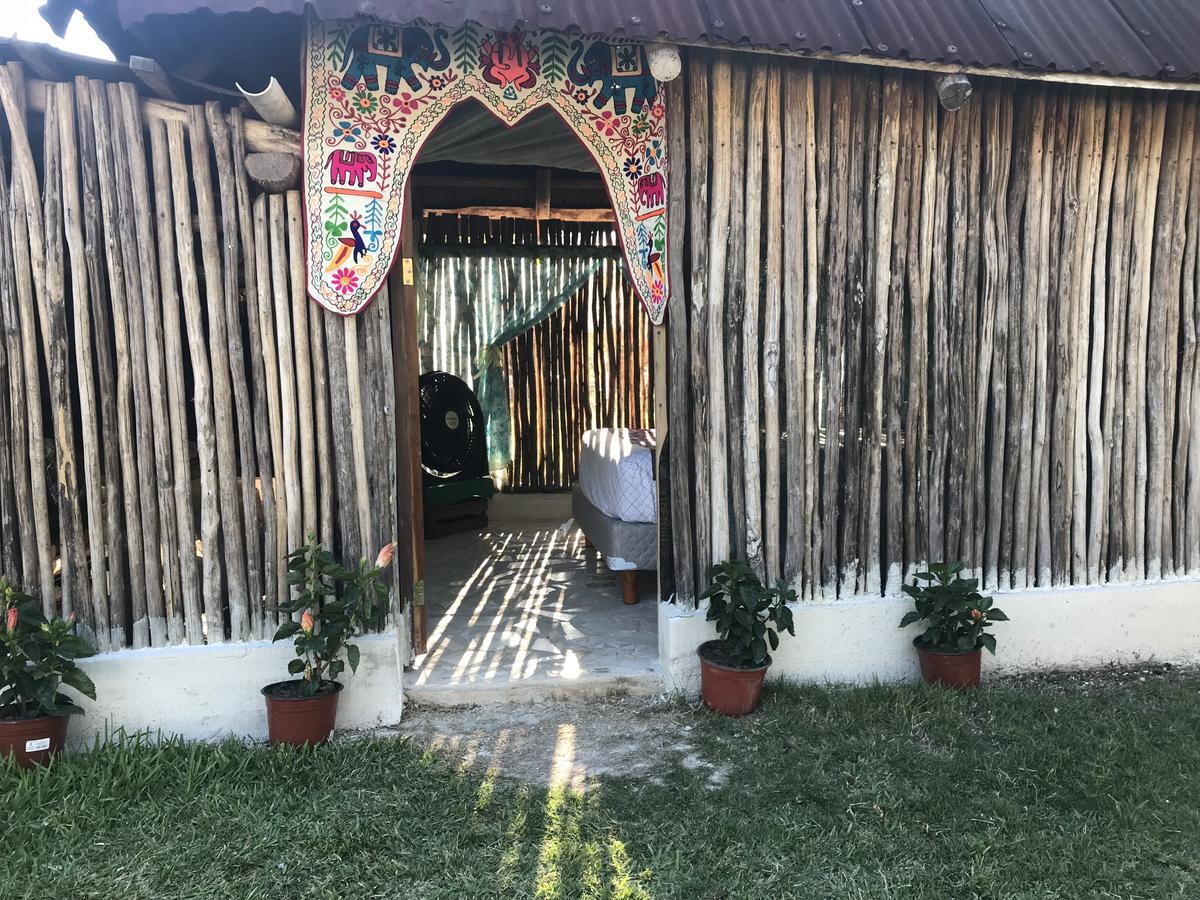 Ecocamping Yaxche Bacalar Esterno foto